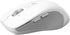 Wireless Bluetooth Mouse (USB + BT1 + BT2), Full Size Mouse, 4-Way Scrolling, Multi-Device Silent Mouse for Computer, Laptop, iPad, MacBook (White...