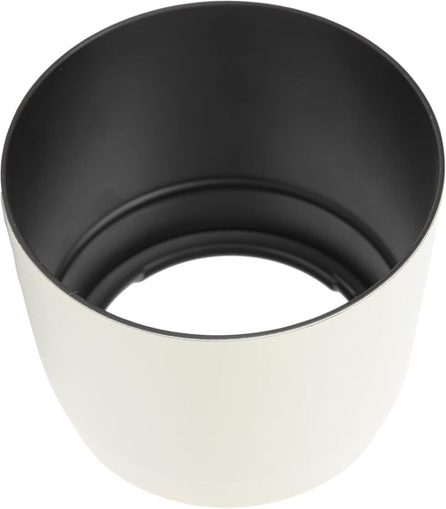 Hilitand Lens Hood,ET?83C Camera Lens Hoods Reversible Photography Accessory, for Canon EF 100?400mm F/4.5?5.6L is USM Lens (White)...