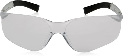 Radians ATS-10 Rad-Atac Small Non-Slip Lightweight Frame Glasses with Wraparound Single Clear Lens...
