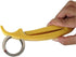 1 PCs Creative Stainless Steel Banana Chopper Fruit Cutter Cucumber Vegetable Peeler slicers Kitchen Tools, Yellow...