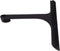 Home Shower Squeegee, Portable Hook Silicone Brush Head Glass Wiper Two Sided for Kitchen (Black)...