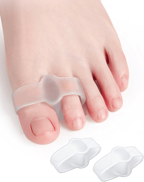10 Pack Bunion Toe Corrector, Gel Toe Separators Big Toe Spacers with 2 Loops for Women Big Toe, Bunion Pain Relief, Overlapping Toe, Hammer Toe (...