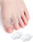 10 Pack Bunion Toe Corrector, Gel Toe Separators Big Toe Spacers with 2 Loops for Women Big Toe, Bunion Pain Relief, Overlapping Toe, Hammer Toe (...