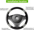 Steering Wheel Spinner Knob, 360 ° Rotation Silicone Steering Wheel Knob Non-Slip Car Power Handle Spinner for Cars Trucks Boats Tractors...