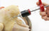 Plastic Marinade Injector Syringe with Screw-on Meat Needle 1.1oz(30ml) Red.Meat Injector Kit,Turkey Injector Syringe,Marinade Needles for BBQ Gri...