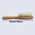 Baby Hair Brush with Wooden Handle, for Newborns & Toddlers-Natural Soft Goat Bristles-Ideal-Perfect Baby Registry Gift...