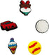 30,50,100,125 pcs PVC Random Different Shape Shoe Charms for Shoe Decoration...