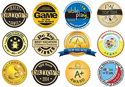 Early Reader Treasure Hunt Game – Award Winning Educational Scavenger Hunt Activity for New Readers - Picture Dictionary, Clue/Flash cards - All A...