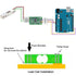 ShangHJ 4 Sets Digital Load Cell Weight Sensor + HX711 ADC Module Weighing Sensor for Arduino DIY Portable Electronic Kitchen Scale Kit (10kg)...