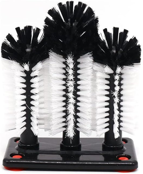 ATEVtaa-Bar Glass Washer 3 Brush Bar Glass Washer Bar Glasses Washer...