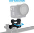 Sametop Ball Joint Mount Aluminium Swivel Arm Mount with Wrench Compatible with GoPro Hero 12, 11, 10, 9, 8, 7, 6, 5, 4, Session, 3+, 3, 2, 1, Her...
