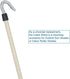 Universal replacment Part,Metal Installation Crank Wand for Sun Shades or Roller Blinds Lihopefe (Beige)...