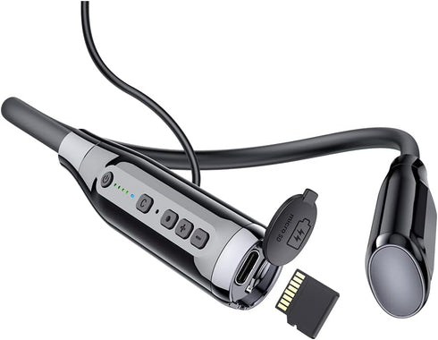 Wireless Bluetooth Headphones with TF Card Slot, 100H Playtime Neckband Bluetooth Earphones Wireless Earbuds, Running Wireless Earbuds Bluetooth f...