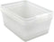 Large Plastic Storage Organization Bins Basket, Set of 3, Clear...