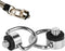 Stainless Steel D Ring Screw Hinged Holder Camera Fixing Screw 1/4"-20 Thread for Tripod DSLR Cameras for Quick Release Wrist Strap Sling 2 Pack...