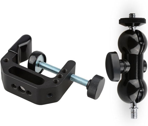 CAMVATE Camera Clamp Mount for DSLR Camera Led Video Light and Binoculars Holder Mount - 1122...