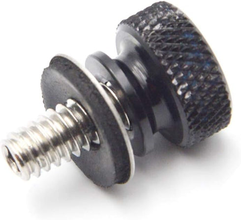 Seat Bolt Screw Nut Kit 1/4"-20 Thread Compatible with Harley Davidson Touring Softail Dyna Sportster 1986-2025 Model...