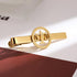 Circle Advocate Lawyer Emblem Stainless Steel Tie Clips Justice Scales Logo Men Jewelry...