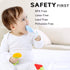 Teething Mittens for Baby (2 Pack) with Baby Teething Toys (3 Pack), Self Soothing Pain Relief Mitt, Silicone Baby Teethers, BPA-Free, Natural Org...