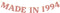 30th Birthday Decorations No DIY Made in 1994 Banner Glitter Cheers to 30 Years Happy Birthday Party for Woman Indoor/Outdoor (Rose Gold)...