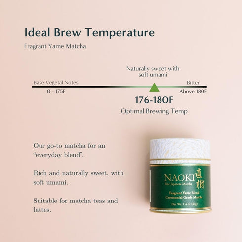 Naoki Matcha Fragrant Yame Blend – Authentic Japanese First Harvest Ceremonial Grade Matcha Green Tea Powder from Yame, Fukuoka (40g / 1.4oz)...