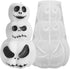 TOPYS Halloween Pumpkin Silicone Molds for Candle Making, 3D Resin Molds for Soap Aromatherapy Wax Resin Art Clay Craft Home Cake Decoration Makin...