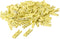 100pcs Mini Natural Wooden Clothes Photo Paper Peg Pin Clothespin Craft Clips School Office Stationery (Yellow)...