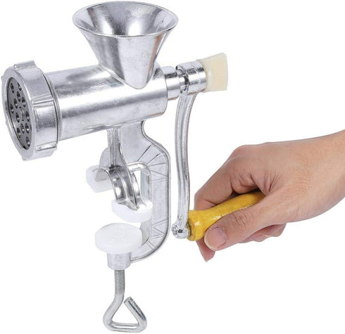 Meat Grinder, Meat Mincer, Kitchen Mincer, Manual Meat Grinder Metal for Butcher Sausage Tool for Home Kitchen Accessory...