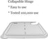 EVERIE Collapsible Hinged Lid Compatible with Anova Nano 750w, 800w, 900w, AN500-US00 1000w and Compatible with Rubbermaid Container 12,18,22 Quar...