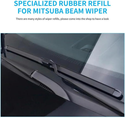 Wiper Blade Refill, 28''Wiper Refill 6 mm Fit for Civic 2016-2021/CR-V 2017-2022 Original Equipment Replacement Windshield Wiper Refills 4 Pcs...