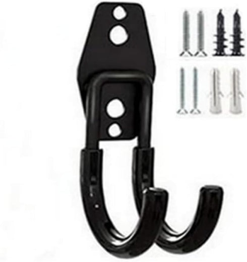 zoele Wall Mounting High Velocity Floor Fan Bracket, Wall Mount Industrial Grade Floor Fan Hook Hanger, Wall Fan Support Hook kit (Black-0)...