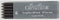 Cretacolor Graphite Lead 6B 6/Pack...
