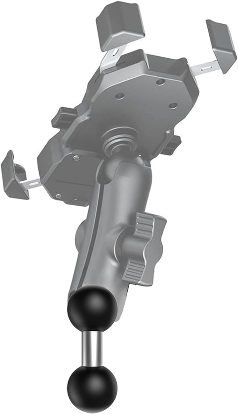 Double 1" Ball Mount Base Ball Adapter Compatible with RAM Mounts B Size 1 inch Double Ball Socket Arms, Black-1...