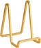 Plate Holder Easel Display Stand - 4.5 inch Metal Plate Stands for Display - Tabletop Picture Stand - Gold Iron Easels for Display Pictures | Phot...