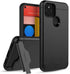 Teelevo Wallet Case for Google Pixel 5, Dual Layer Case with Card Slot Holder and Kickstand for Google Pixel 5 - Black...