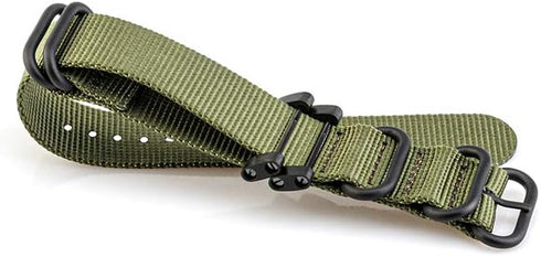 Watch Bands Compatible with Suunto Core, Military Woven Nylon Replacement Wrist Straps with Black Metal Buckle for Suunto Core Smart Watch Band...