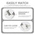 4Pcs Silver Dragonfly Hair Clip,Wedding Retro Antique Barrette,Bridal Headdress Head Wear Styling Hair Accessories for Girls Ladies Bobby Pins Hai...