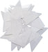 100PCS Shirt Collar Fixed Disposable PVC Collar Anti-Warping Edge Shaper Collar Support Rack Triangle Sticker Collar Extenders Suit for Men Women ...