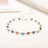 Turkish Blue Evil Eye Bracelet Anklets for Women Handmade Colorful Beads Ethnic Foot Chain Jewelry...