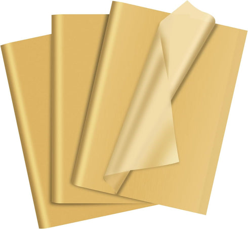 Sadaunbe 80 Sheets Gold Tissue Paper, Gift Bags Wrapping Paper Bulk 14 X 20 Inch for Gift Packaging Art Crafts DIY Birthday Wedding Halloween...