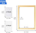 Worown A4 Wooden Paper Making Screen Kit,Paper Making Frames, Mould and Deckle for Paper Making, DIY Paper Crafts...