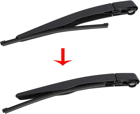 X AUTOHAUX Rear Windshield Wiper Blade Arm Set Replacement for Ford Escape 2013-2024 Explorer 2011-2024 Ecosport 2018-2023 for Lincoln MKC 2015-20...