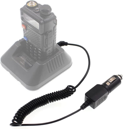 BAOFENG UV-5R Car Charger Cable DC 12-24V Charge Cable Car Travel for UV-82 UV-5R UV-9R DM-1801 UVb2 Plus BF-888S(2 Pack)...