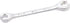 SK Tools USA 1/4" X 5/16", 6 Point, Regular, SuperKrome Double Open End Wrench F810...