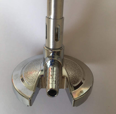 Lab Bunsen Burner, Air & Gas Adjustment with Flame Stabilizer for Natural Gas & Propane & Lab Heating...