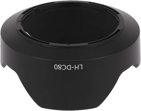Haoge Bayonet Lens Hood for Canon PowerShot G1 X Mark II Camera replaces Canon LH-DC80...