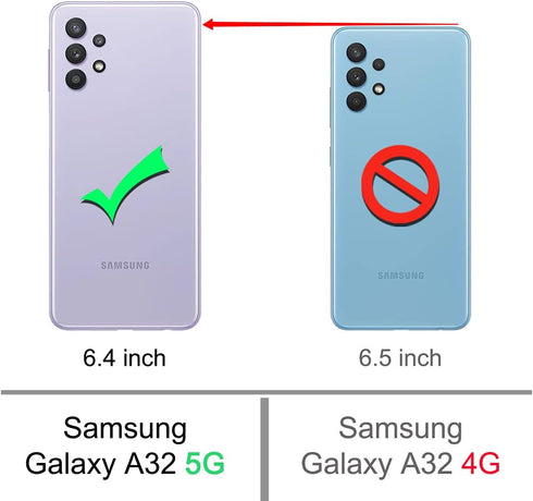 Osophter for Galaxy A32 5G Case,Galaxy M32 5G Case Shock-Absorption Flexible TPU Rubber Protective Cell Phone Cover for Samsung Galaxy A32 5G(Navy...