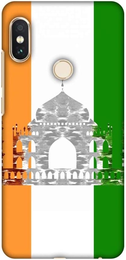 AMZER Slim Fit Handcrafted Designer Printed Snap On Hard Shell Case Back Cover with Screen Cleaning Kit Skin for Xiaomi Redmi Note 5 Pro - The Taj...
