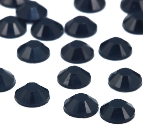 Briskbloom 2880PCS SS10 2.8MM Flatback Hotfix Rhinestones, Hotfix Crystals for Crafts Clothes Shoes, Round Glass Gemstones (Jet Black)...