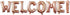 16inch WELCOME Letter Balloons, Rose Gold Alphabet Foil Mylar Balloons for Welcome Party Decoaration supply...